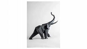 Фигурка Lladro Слон оригами 52х43 см, фарфор