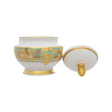 Кофейный сервиз на 6 персон Donna Seladon gold