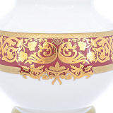 Чайник Falkenporzellan Natalia bordeaux gold 1,2мл