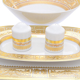Столовый сервиз на 6 персон Diadem White Creme Gold (без супника)