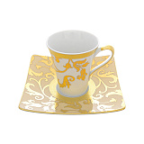 Чайный сервиз на 6 персон Tosca Creme Gold