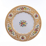 Набор тарелок Falkenporzellan Vienna Creme Gold 21см